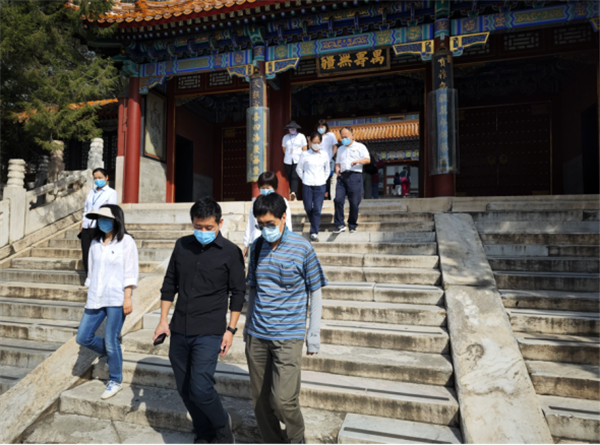 海淀區文旅局陪同北京市文旅局等級旅游景區復核專家組開展“景區全身體檢”工作，為旅游景區提供全方位管理服務指導